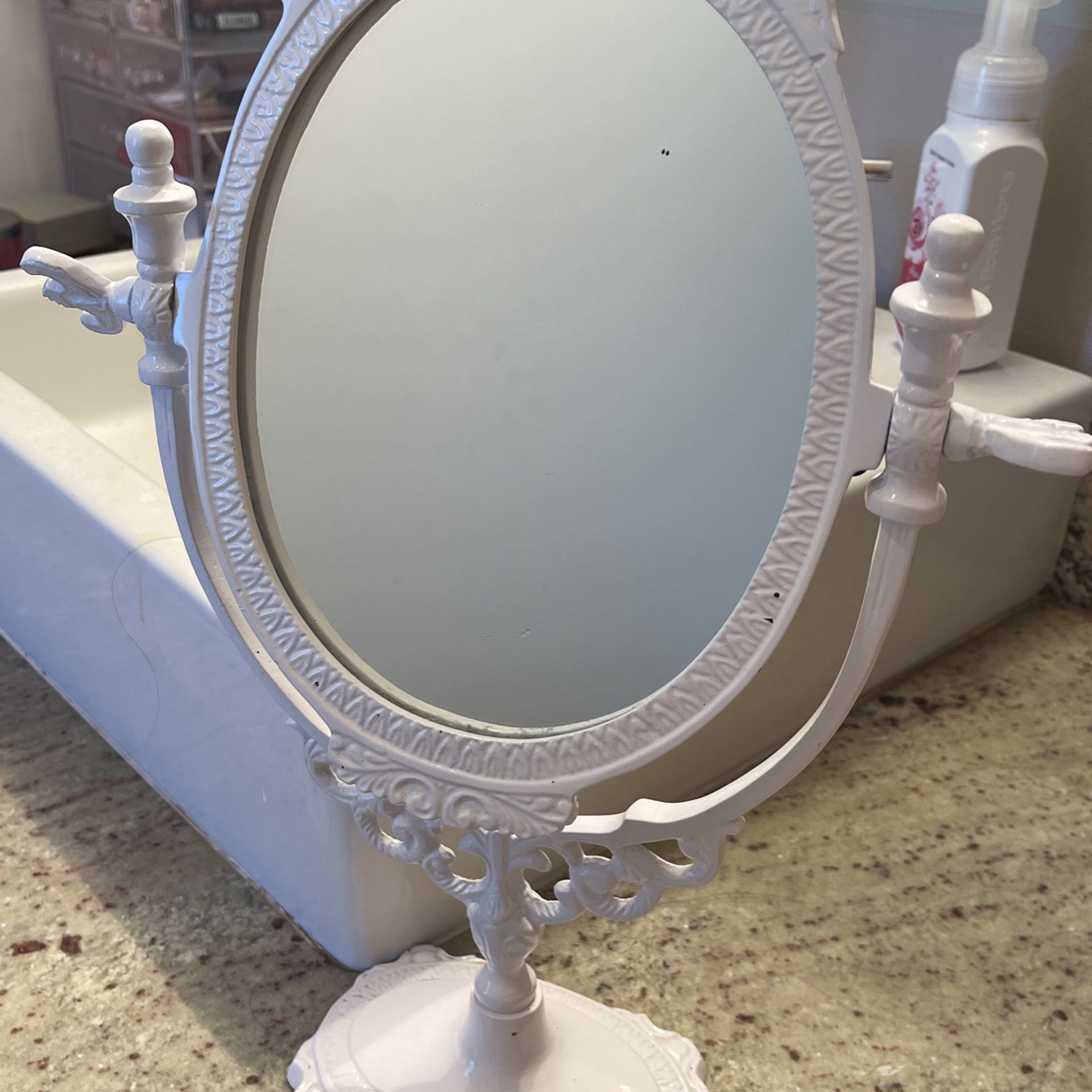 White Princess Makeup Vanity Mirror