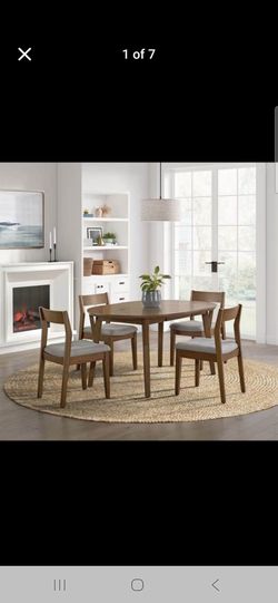 Rayven Dining Table and 4 Chairs-new