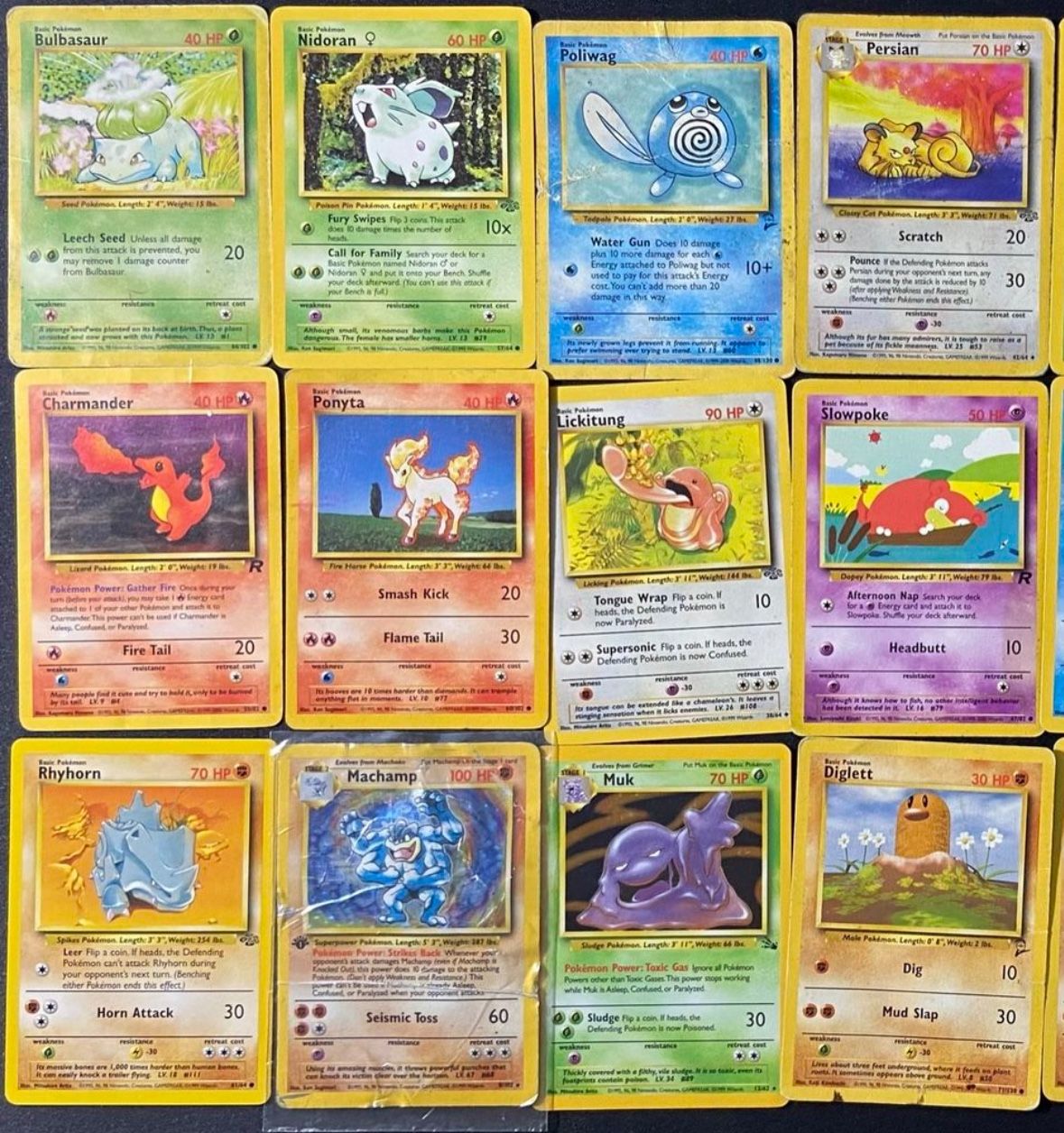 Pokmon Trading Cards Including Holographic and Rare Cards!