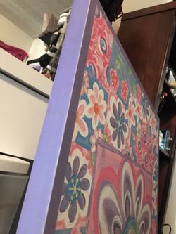 Kids flower frame $5
