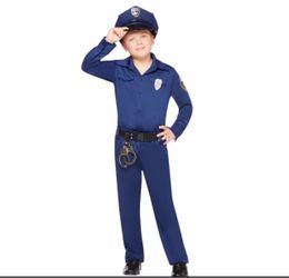 Kids Police Officer Costume - Deluxe