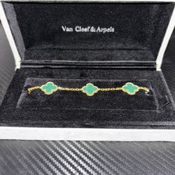Van Cleef Green And Gold