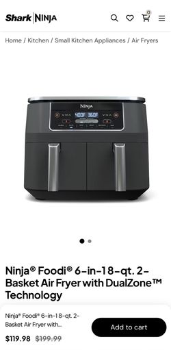 Ninja Foodie  2 Basket Air Fryer