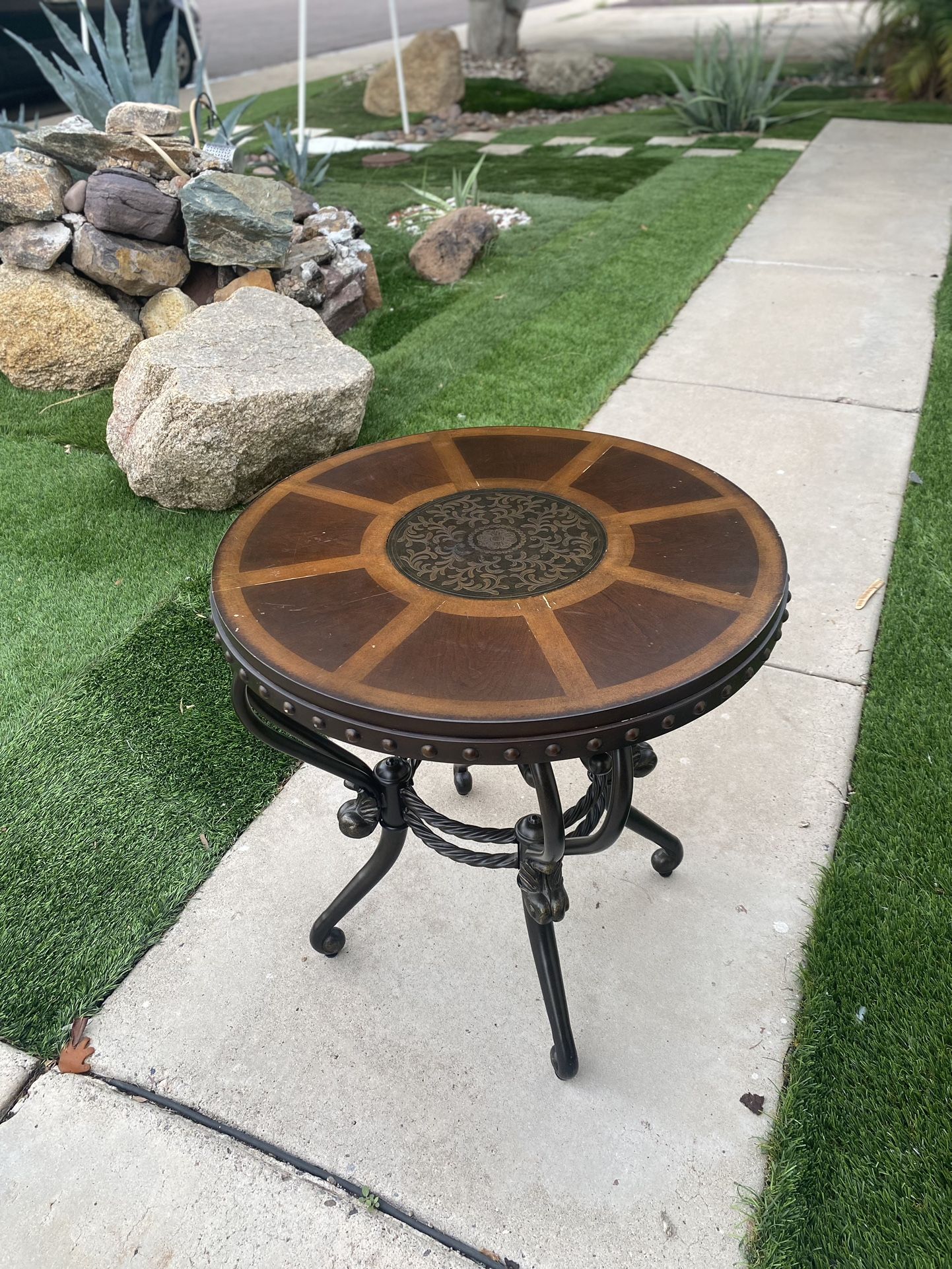 Brown Side Table