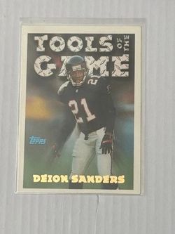 1994 Topps #544 Deion Sanders Tools of the Game Atlanta Falcons