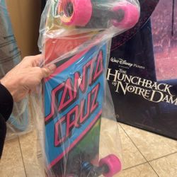 Santa Cruz 8.79” Tie Dye Street Cruiser Complete Skateboard 