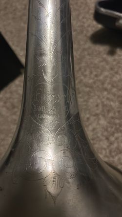Trombone C G Conn Elkhart, Indiana, U.S.A.