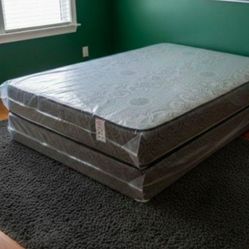 New Full Size Mattress With Box Spring Set Colchones Nuevos 