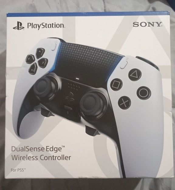 (NEW) Sony PlayStation 5 DualSense Edge Wireless Controller - White