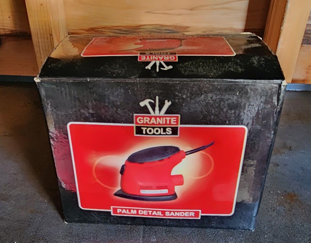 Granite Tools Corded Palm Detail Sander P100