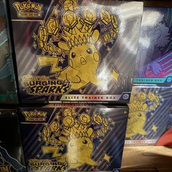 Pokemon Surging Sparks Elite Trainer Box - SV08: Surging Sparks (SSP