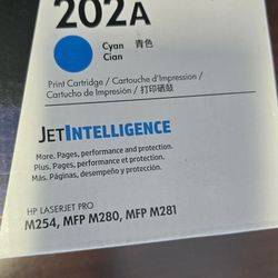 Blue Cyan HP Toner Cartridge 