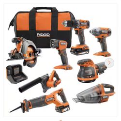 Rigid 8-Tool Combo Kit