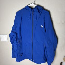  Nike ACG Morpho Storm-Fit ADV Blue Rain Jacket HJ2687-480 Men's Size Large