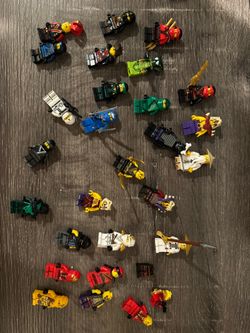 Lego ninjago minifigures