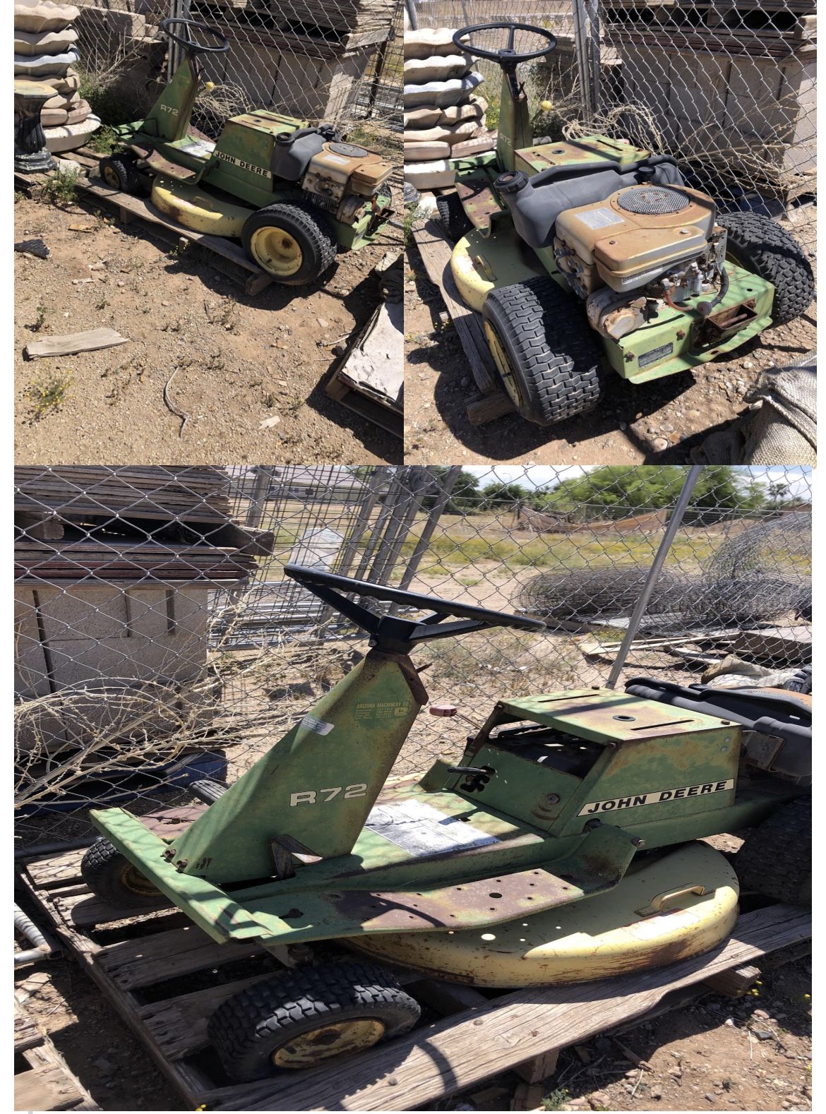 John Deere R72
