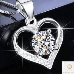 CERTIFIED Moissanite Necklace
