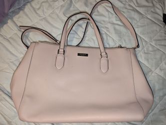 Kate spade New York Cameron Street Lucie Tote in a soft pink leather with a saffiano finish