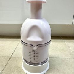 Food Chopper, Handheld Veggie Chopper for Vegetable, Onion, Garlic, Nut, Hand Vegetable Cutter
