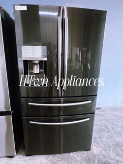 Samsung 4-Door French Door Refrigerator Black Stainless