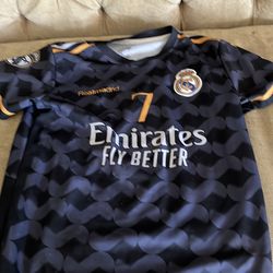 vini jr real madrid jersey