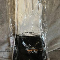  Superior Glove 399GKGL5 Gauntlet A4 Cut Welding Gloves 1 PAIR in pack White 