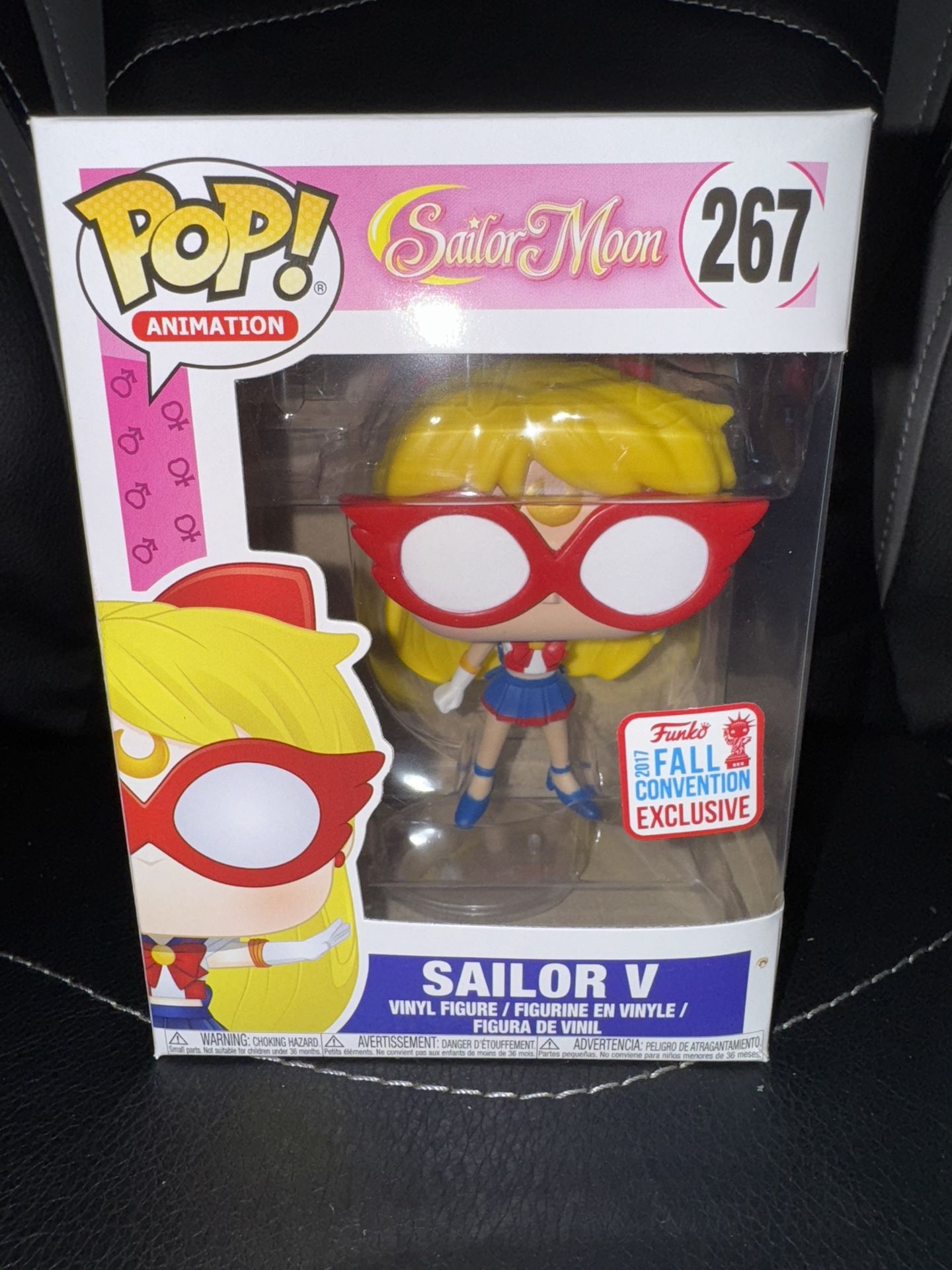 Funko Pop! Sailor Moon 267 -Sailor V Vinyl Figure 2017 Fall Convention Exclusive