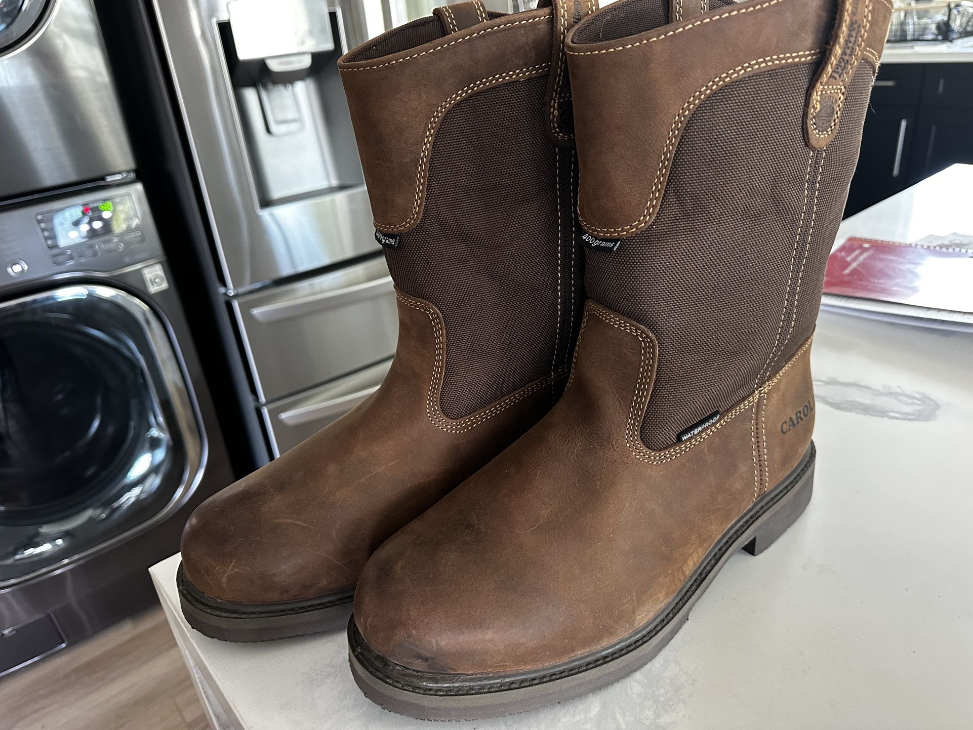 New Carolina Slip On Boots 11.5