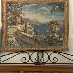"Flanders Tapestries Belgium Venice Pejman 98 Wall Hanging Flemisch 35x26 Inch".
