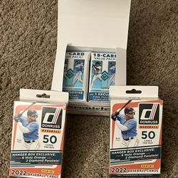 2022 Unopened BASEBALL Box Lot:  Look For AUTOS!