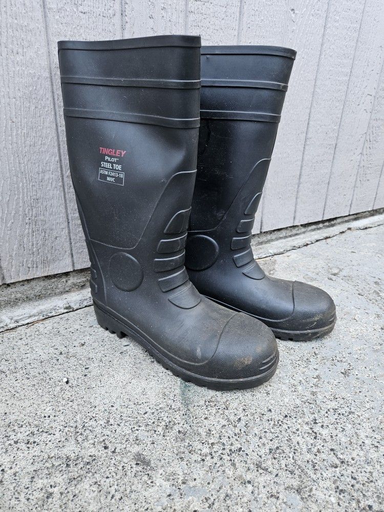 Tingley Pilot Steel Toe Boots MEN'S 11 SIZE