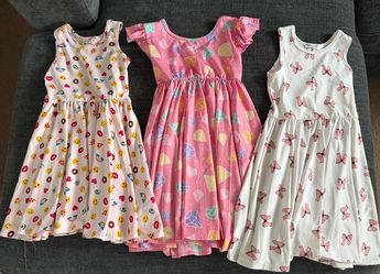 Girls Size 5 Dresses (all 3)