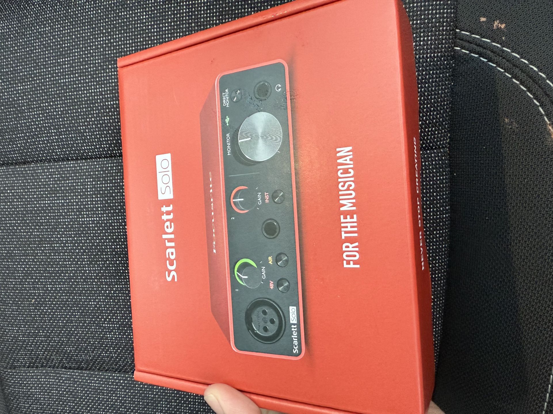 Scarlett Solo 3rd Gen