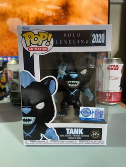 Funko Pop Animation Solo Leveling #2020 Tank Glow In The Dark Chase