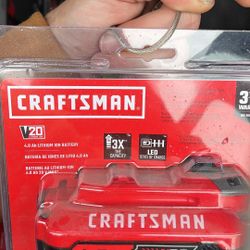  Craftsman Lithium Batteries (2 Packs Left To Sell)