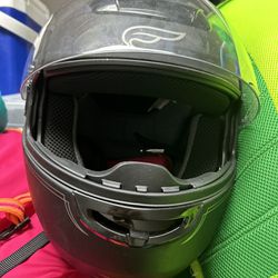 Motorcycle Helmet  Black 