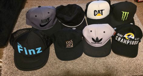 Mixed Lot of 7 Snapback Hats