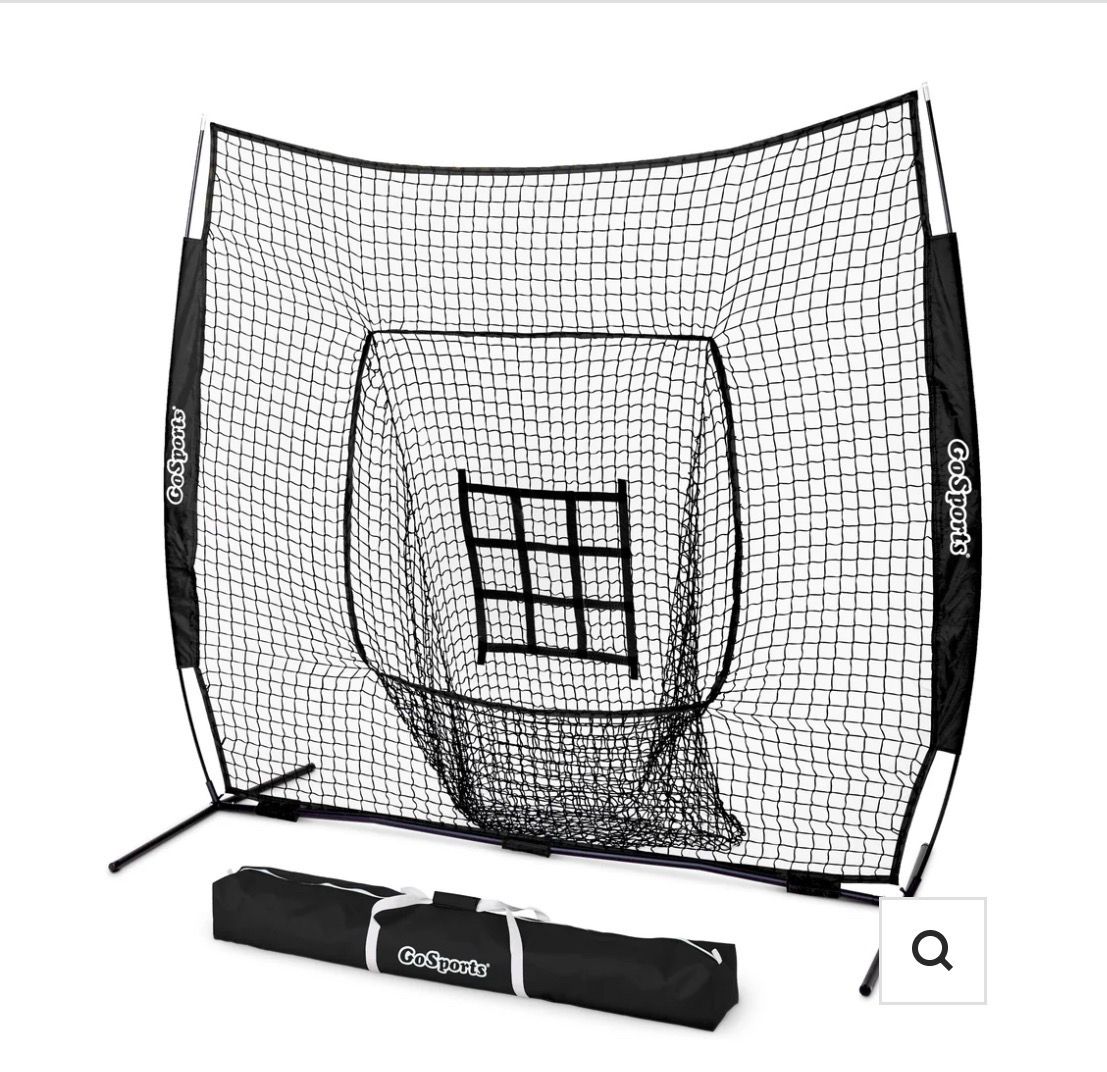 LIMITED EDITION GOSPORTS 7 FT X 7 FT BASEBALL & SOFTBALL PRACTICE HITTING & PITCHING NET