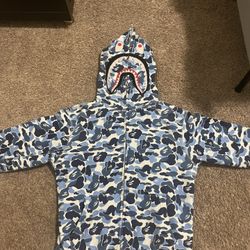 Light Blue Bape Hoodie