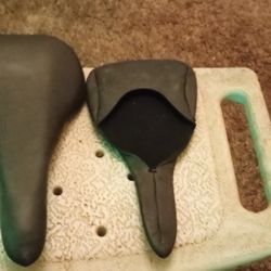 Carbon Fiber Bike Seat + Rubber Cover