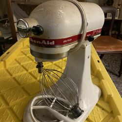 Kitchen Aid Mixer Used!  Two Attachments ONLY!