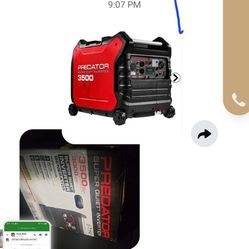 3500 watt predator generator