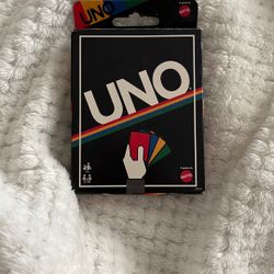 Uno Game Cards Retro