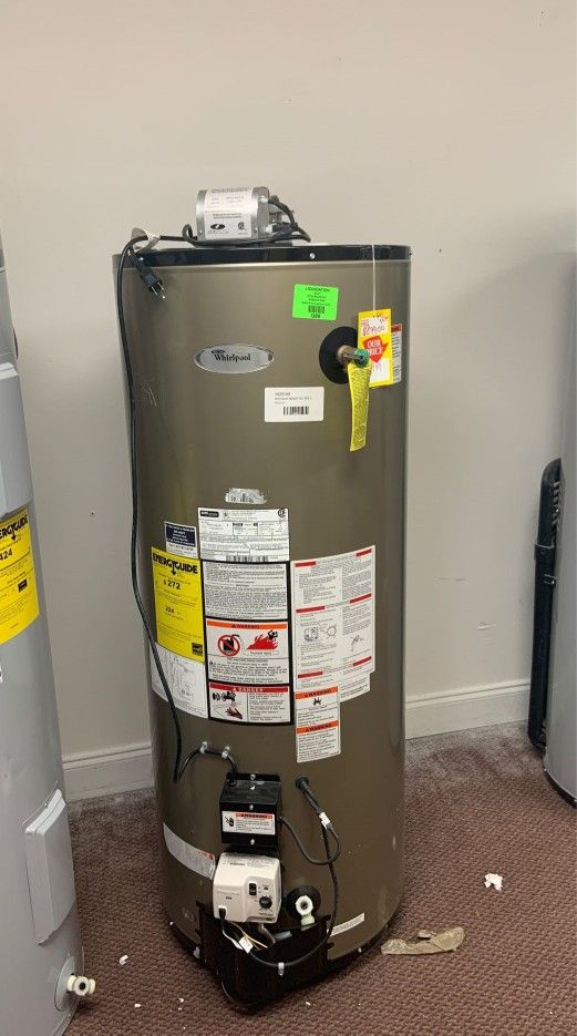 NEW WHIRLPOOL  WATER HEATER 50 GALLON LIQUIDATION SALE TODAY 🔥🔥 VZCG