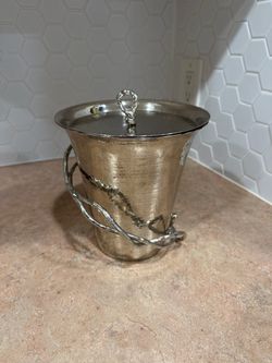 Michael Aram Wisteria Collection Steel Ice Bucket