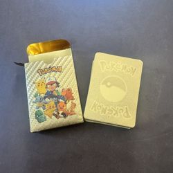 $55 POKEMON Gold Fan Art Cards Set