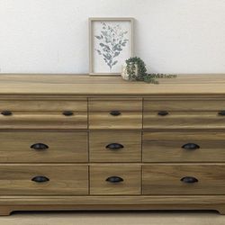 Refinished Solid Wood Dresser 