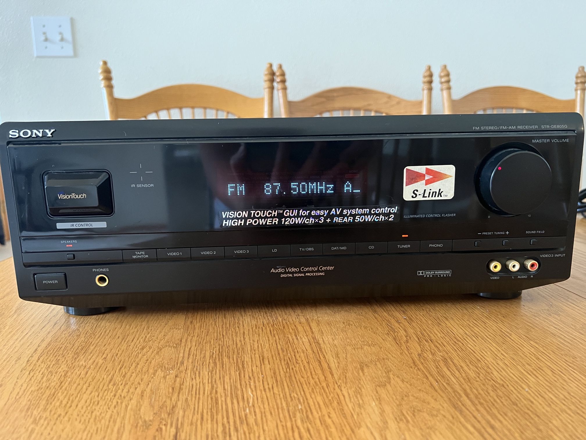 SONY Audio Receiver STR-DE805G 