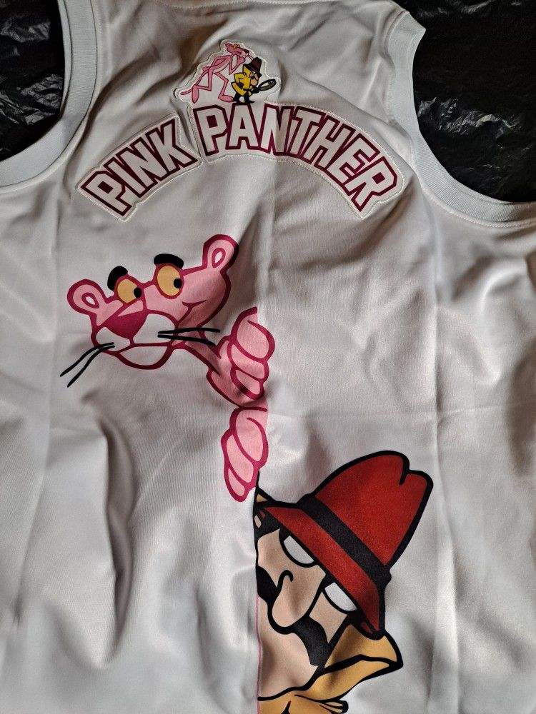pink panther jersey short