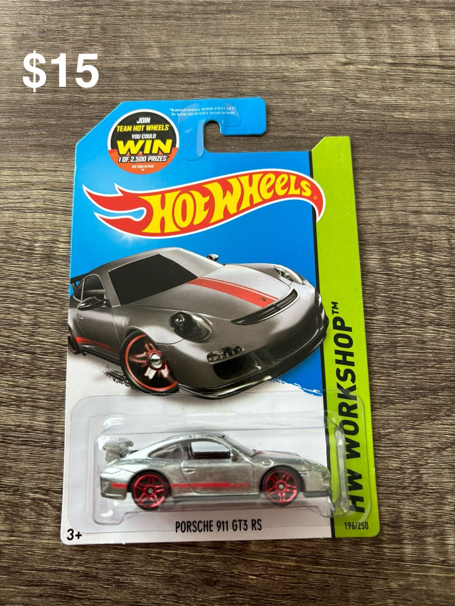 Hot Wheels Porsche 911 GT3 RS Zamac
